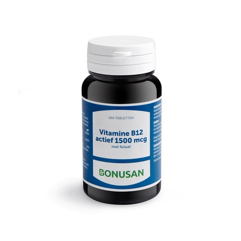 Bonusan - Vitamine B12 actief 1500 mcg 180 tabletten