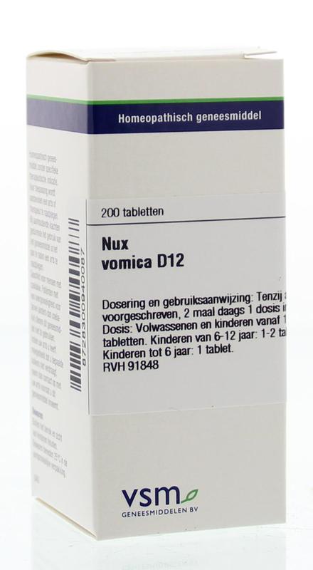 nux vomica d12