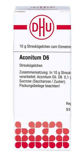 DHU - Aconitum napellus D6 (globuli)