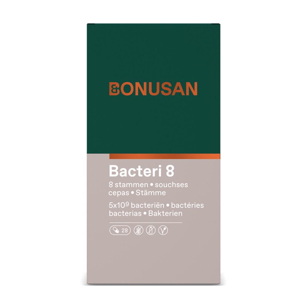 Bonusan - Bacteri 8 - capsules (voorheen Darmocare Pro)