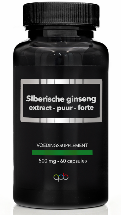 Siberische ginseng 60 caps
