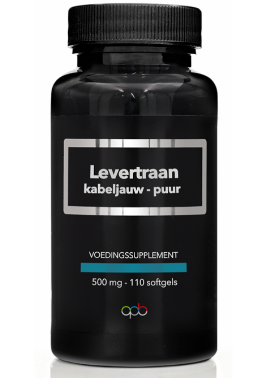 Levertraan kabeljauw 110 softgels
