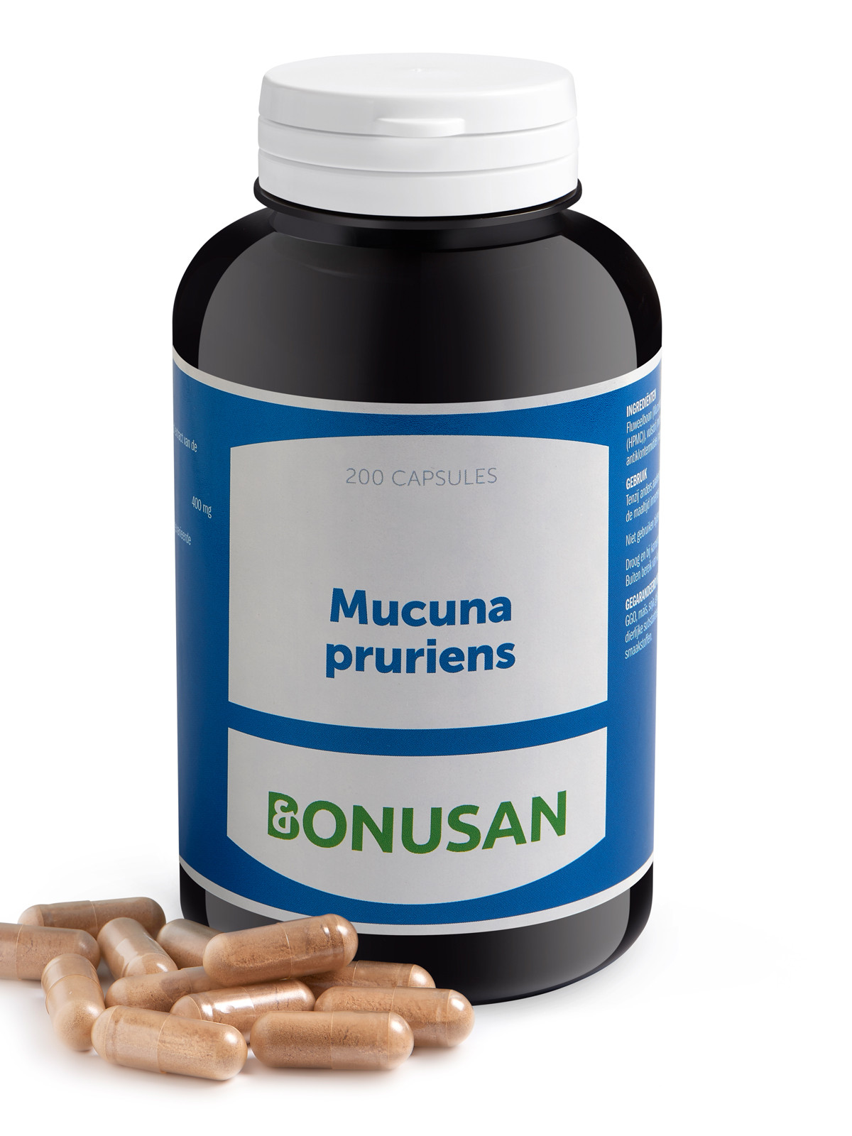 Bonusan - Mucuna pruriens - 200 stuks