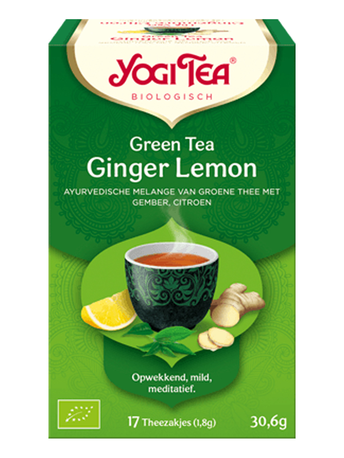 Green Tea Ginger Lemon