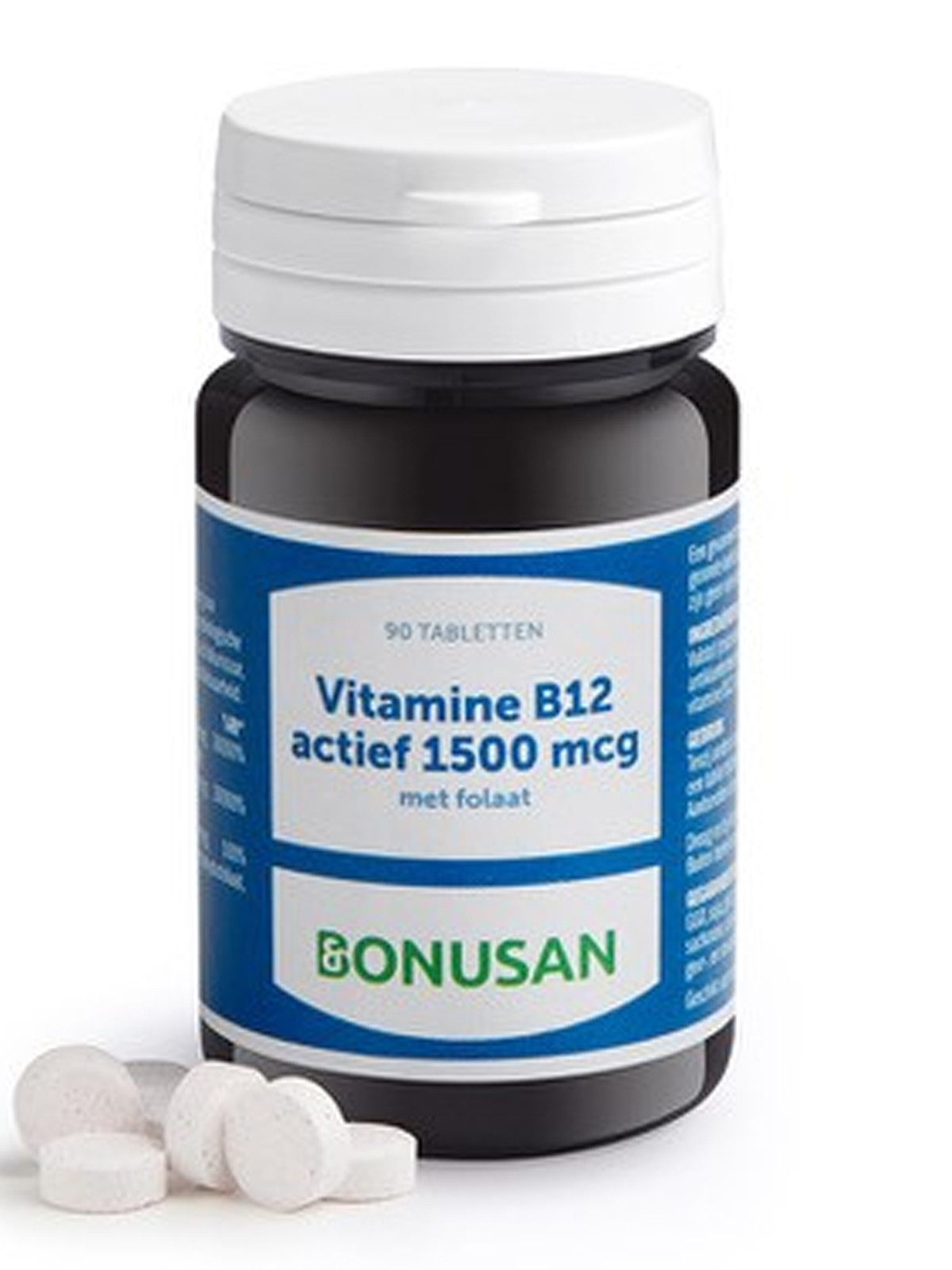 Bonusan - Vitamine B12 actief 1500 mcg 90 tabletten