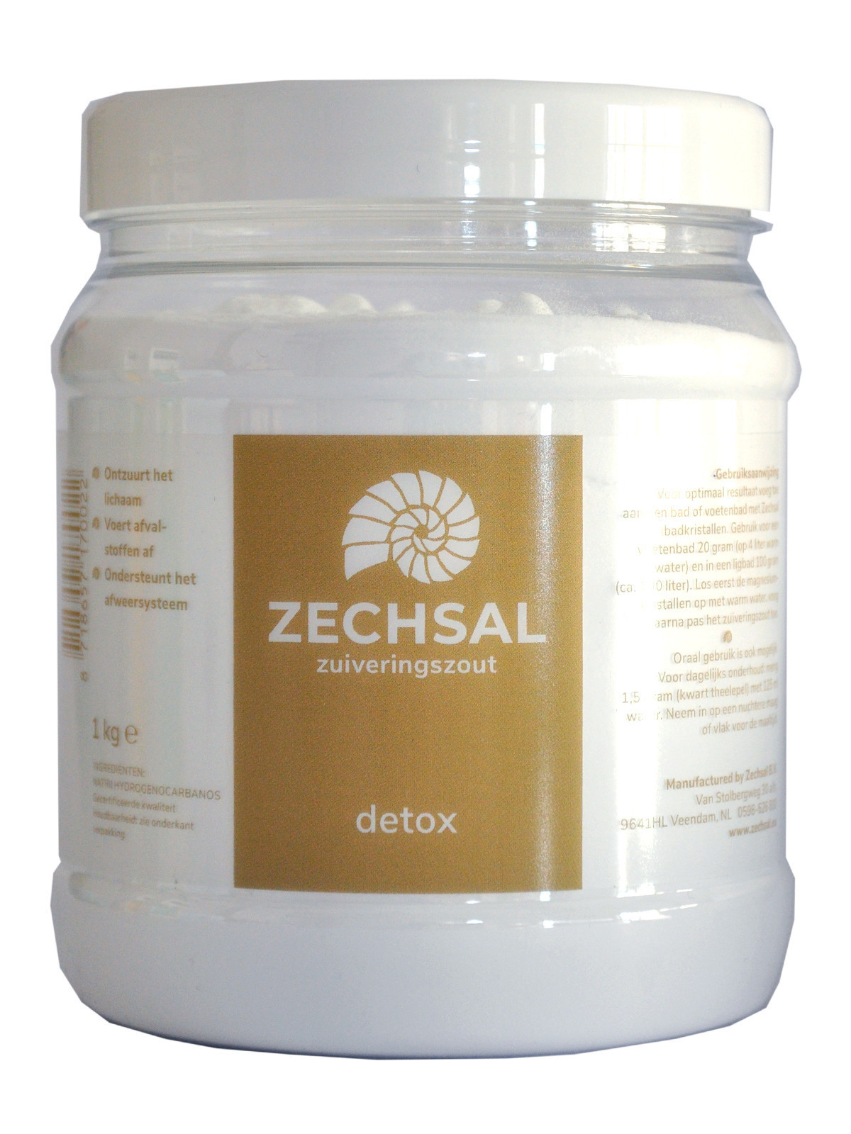 Zechsal Magnesium zuiveringszout Homeotheek