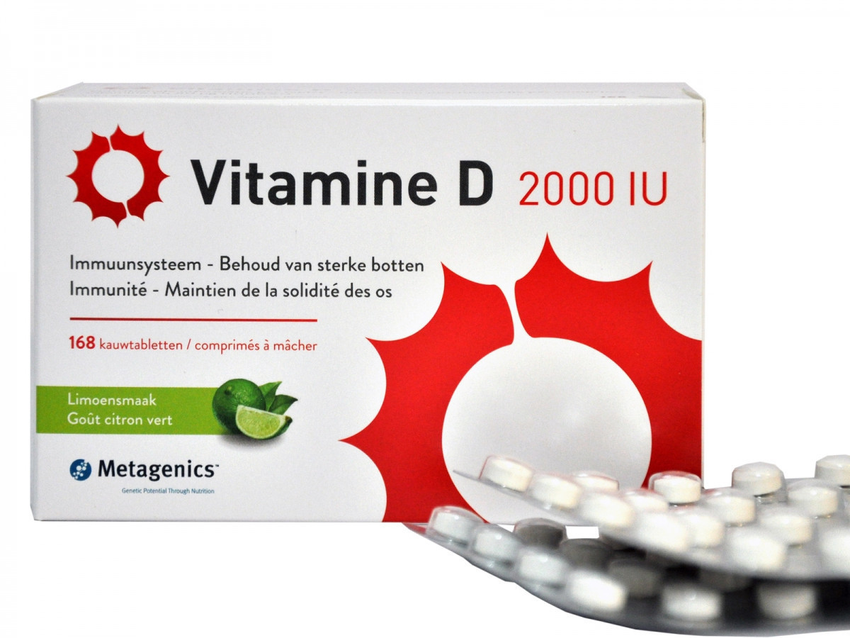 Metagenics Vitamine D 2000 IU Homeotheek