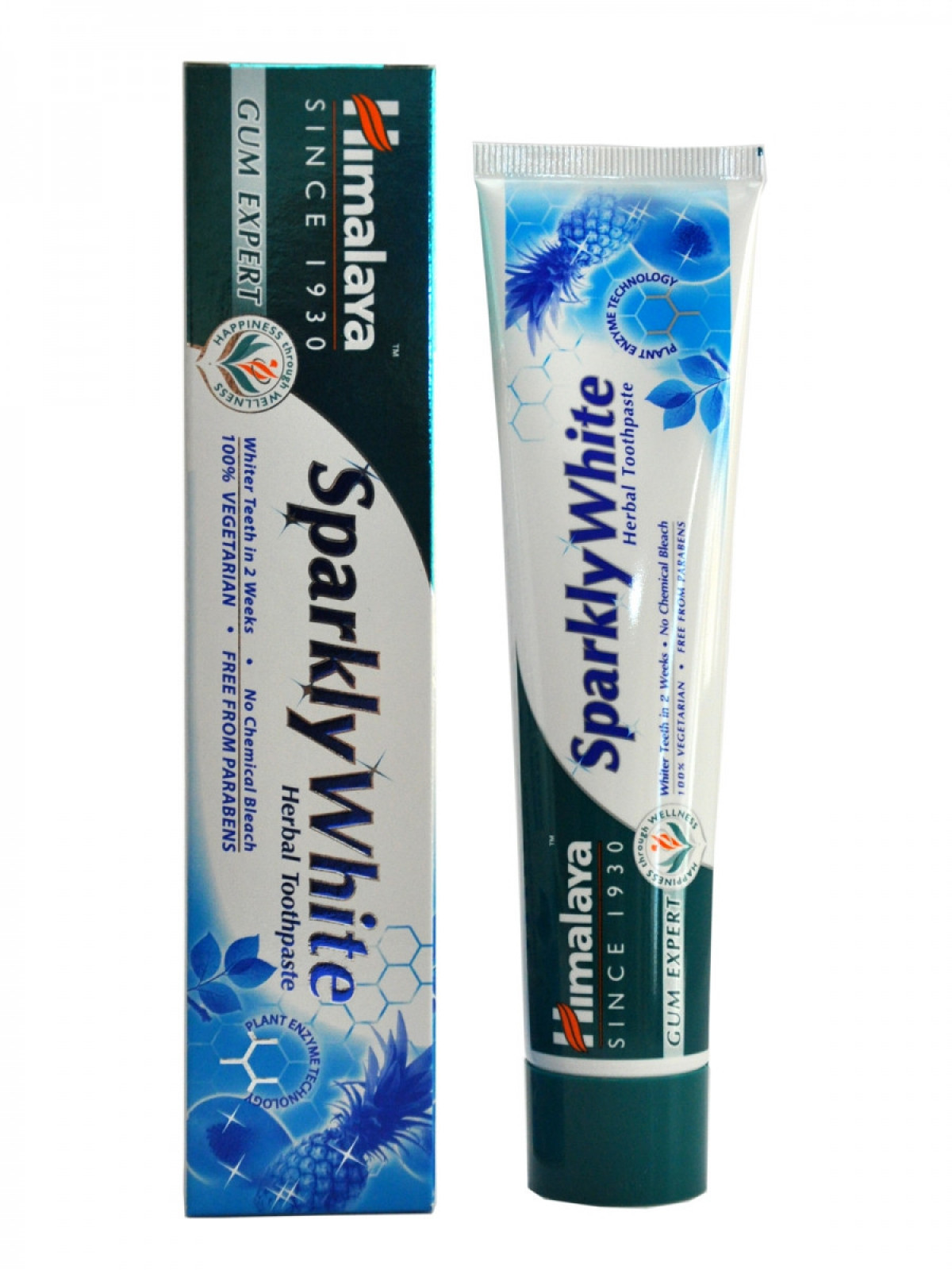 Himalaya Sparkly White kruiden tandpasta - Homeotheek