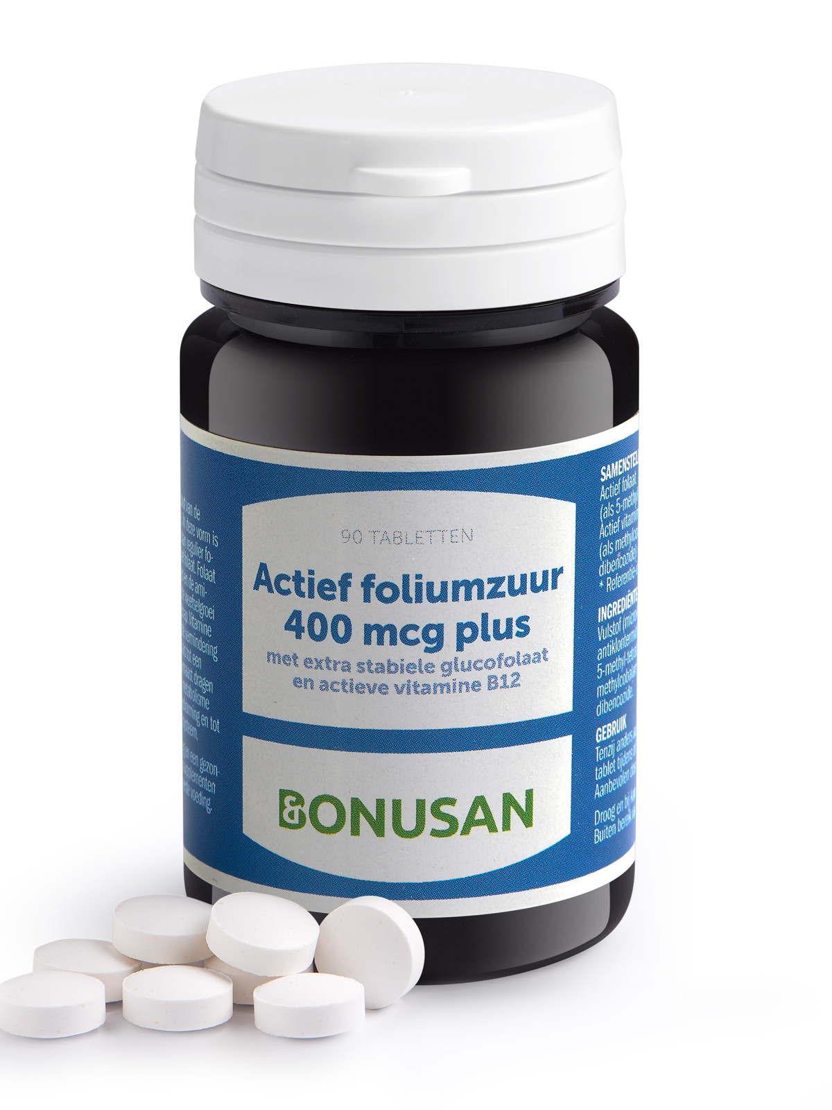 Bonusan - Actief Foliumzuur 400 mcg plus