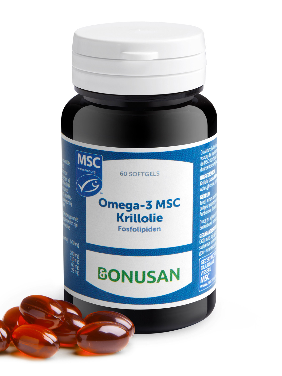 Omega 3 MSC Krillolie 60 gels